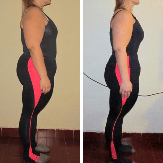 Andreia Gomes: Libertou-se de 14 kg em 9 meses.